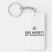 Chaveiro acrílico, Retângulo (frente e verso)