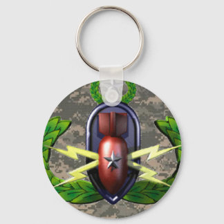 Chaveiro ACU EOD Crachá Key Chain