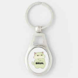 Chaveiro Adesivo Bruh Kitty