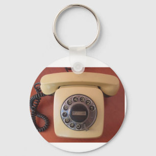 Chaveiro Adesivo de nostalgia de telefone da Índia dos anos
