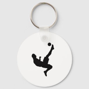 Chaveiro Adesivos de Silhueta de Jogador de Futebol