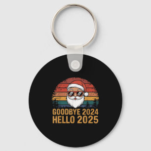 Chaveiro Adeus 2024 Olá Feliz de Feliz ano novo 2025 Chris