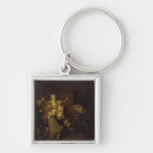 Chaveiro Adeus de oferecimento de Louis XVI a sua família