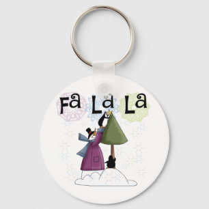 Chaveiro Adicionando Camisetas e presentes de Natal nas est