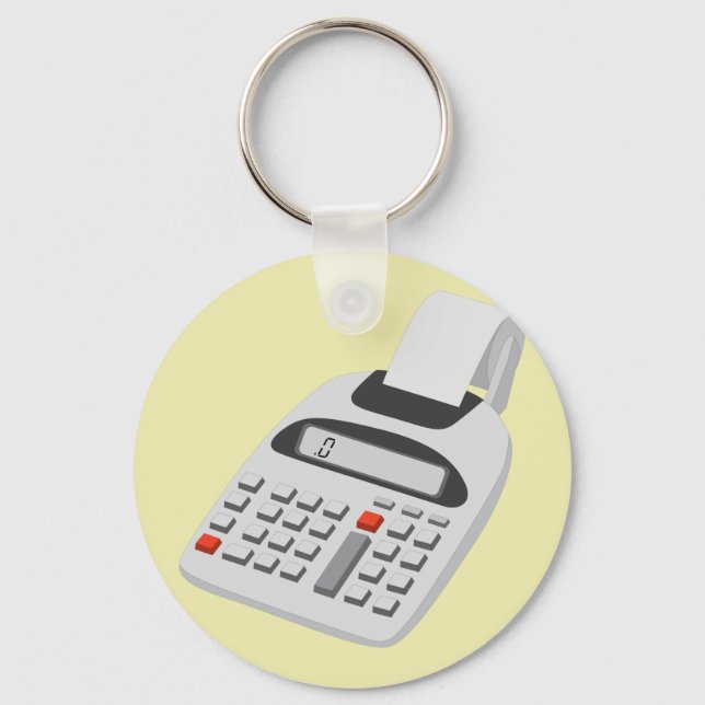 Chaveiro Adicionando Máquina - Tecnologia Contabilista Vint (Frente)