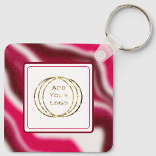 Chaveiro Adicionar logotipo de empresa Promocional de Natal
