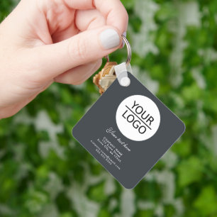 Chaveiro Adicionar Logotipo de Promoção de Texto Personaliz