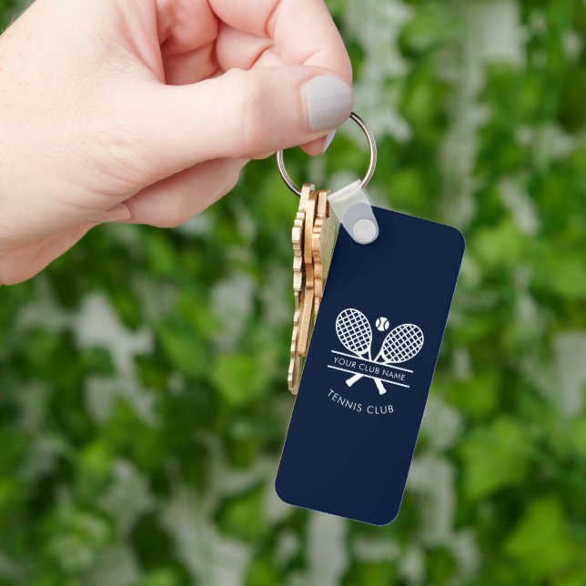 Chaveiro Adicionar nome do clube de Tênis e endereço de dev (Mão)