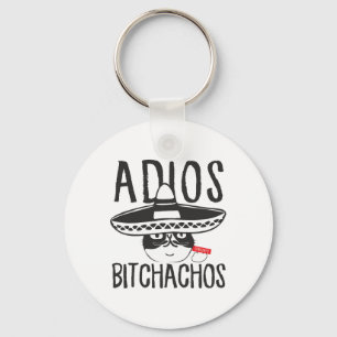 Chaveiro Adios Achos Cat Em Sombrero Cinco Funny De Mayo Qu