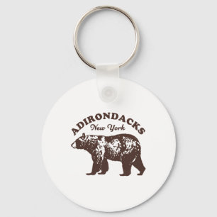 Chaveiro Adirondacks Ny Urso Retro Estilo Vintage Caminhada