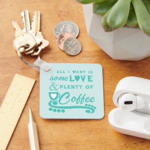 Chaveiro Aditamento de amores e café