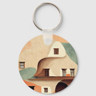 Chaveiro Adobe Style House