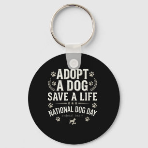 Chaveiro Adoção Vintage Não Compre Salve Cão Amante de Anim