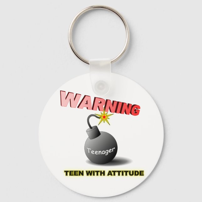 Chaveiro Adolescente com atitude (Frente)