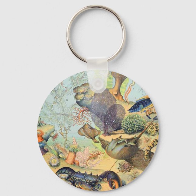 Chaveiro Adolphe Millot ocean B (Frente)