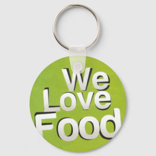Chaveiro Adoramos comida