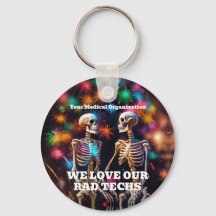 Adoramos Nossos Técnicos Rad com Skeletons Chaveir