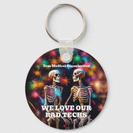 Chaveiro Adoramos Nossos Técnicos Rad com Skeletons Chaveir