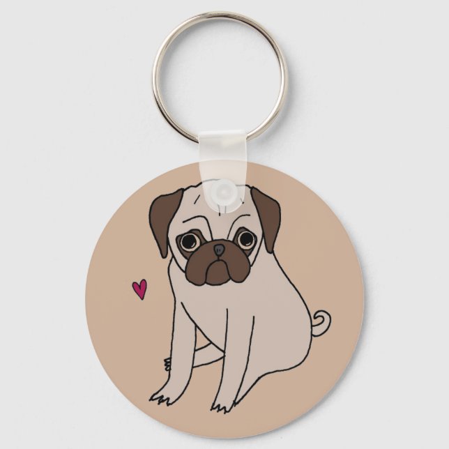 Chaveiro Adoráveis cãozinhos (Frente)