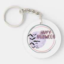 Adoráveis Pingentes de Chave de Halloween Fantasma