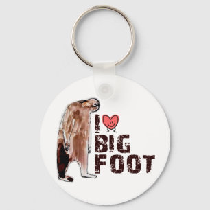 Chaveiro Adorável! EU AMO o design de <3 BIGFOOT que