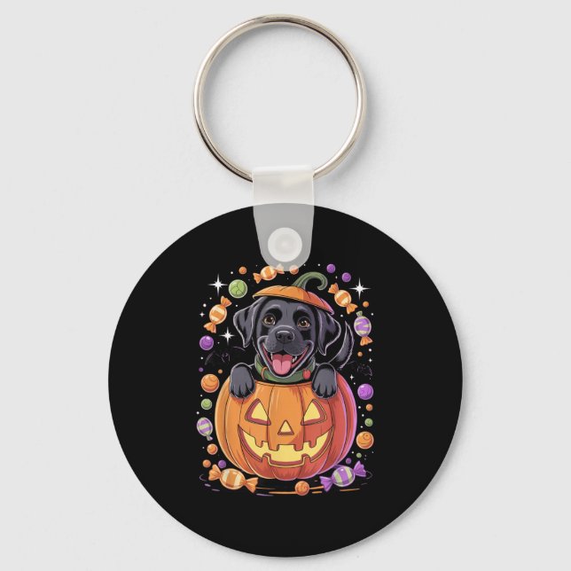 Chaveiro Adorável Labrador Pumpkin Candy Pet Love (Frente)