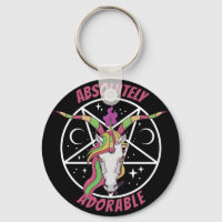 Adorável Rainbow Unicorn Baphomet Gothic