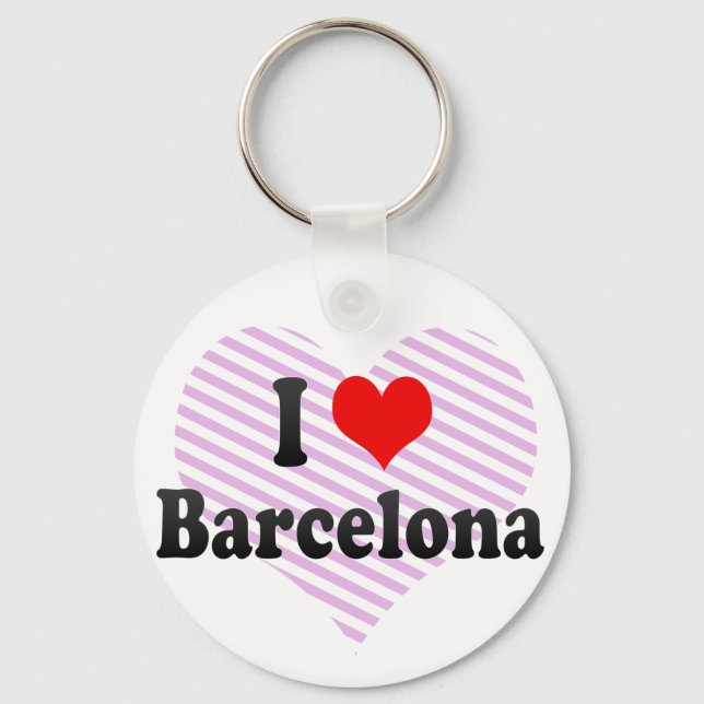 Chaveiro Adoro Barcelona, Espanha (Frente)