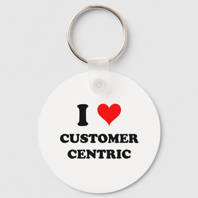 Chaveiro Adoro centrado no cliente (Frente)