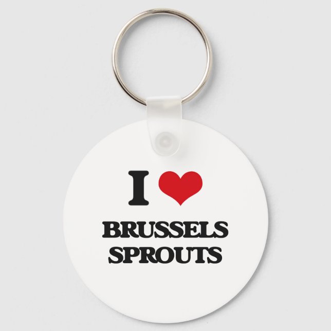 Chaveiro Adoro couve de Bruxelas (Frente)