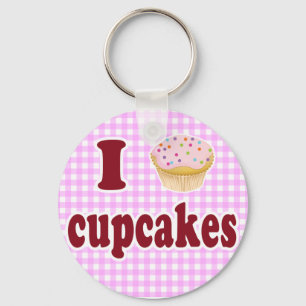 Chaveiro Adoro Cupcakes