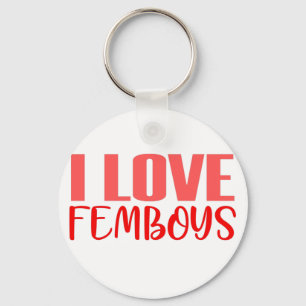 Chaveiro Adoro Femboys Engraçados Meninos Femininos