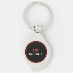 Chaveiro Adoro Handball, design popular