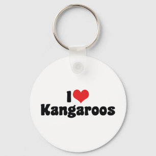 Chaveiro Adoro "Heart Kangaroos" - Kangaroo Lover