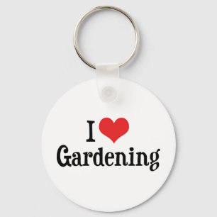 Chaveiro Adoro Jardinagem do Coração
