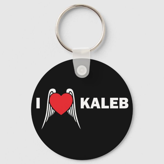 Chaveiro Adoro Kaleb Round Key Chain (Frente)
