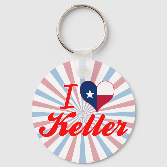 Chaveiro Adoro Keller, Texas (Frente)