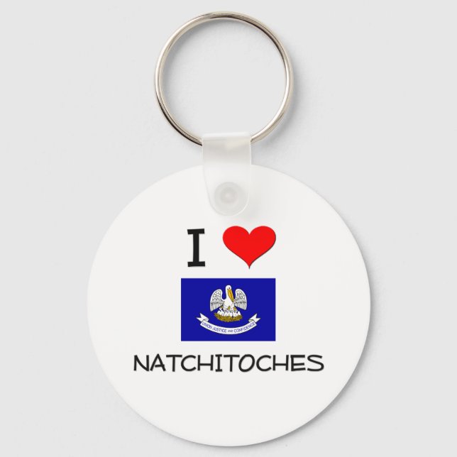 Chaveiro Adoro NATCHITOCHES Louisiana (Frente)