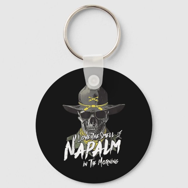 Chaveiro Adoro O Cheiro De Napalm De Manhã (Frente)