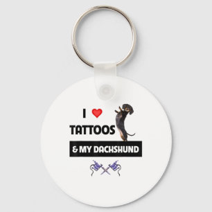 Chaveiro Adoro Tatuagens E Meu Cachorro Tatuado