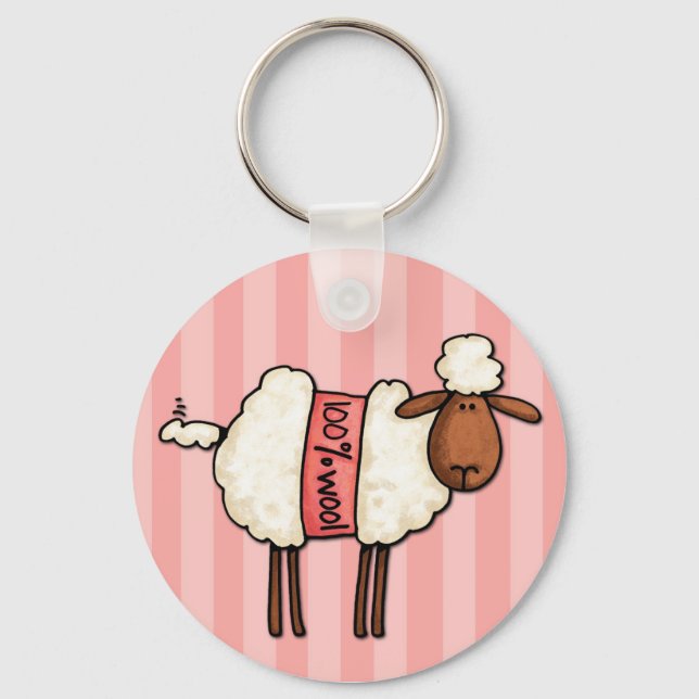 Chaveiro adoro tricô (Frente)