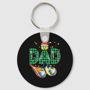 Chaveiro Adoro Voleibol I Heart Voleibol Xmas Volleyba