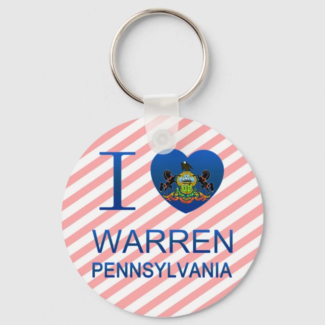 Chaveiro Adoro Warren, PA (Frente)