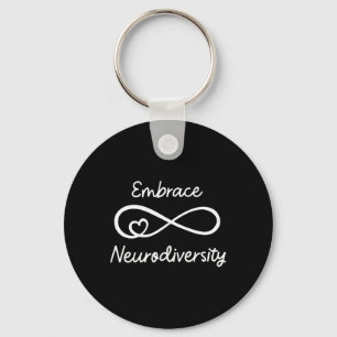 Chaveiro Adotar Neurodiversity Autismo Professor Mo