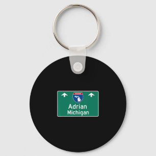 Chaveiro Adrian Michigan Mi Rodovia Interestadual Férias Le