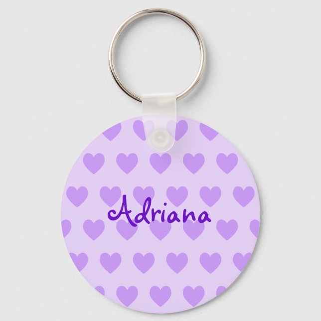 Chaveiro Adriana in Purple (Frente)