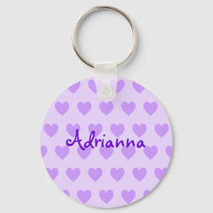 Chaveiro Adrianna no roxo