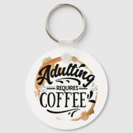 CHAVEIRO ADULTAR REQUER CAFÉ - AMOR DE CAFÉ