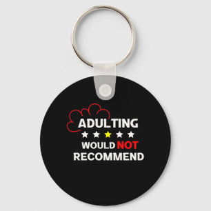 Chaveiro Adultos Não Recomendam