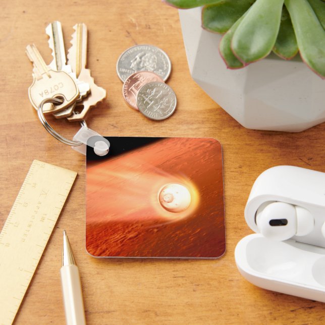 Chaveiro Aeródromo Com Perseverança Descendente Da Superfíc (Mesa)